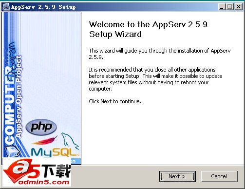 AppServ V2.5.9